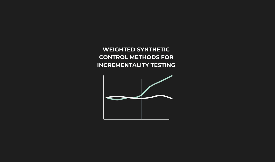A Practitioner's Guide to Weighted Synthetic Control Methods for Incrementality Testing