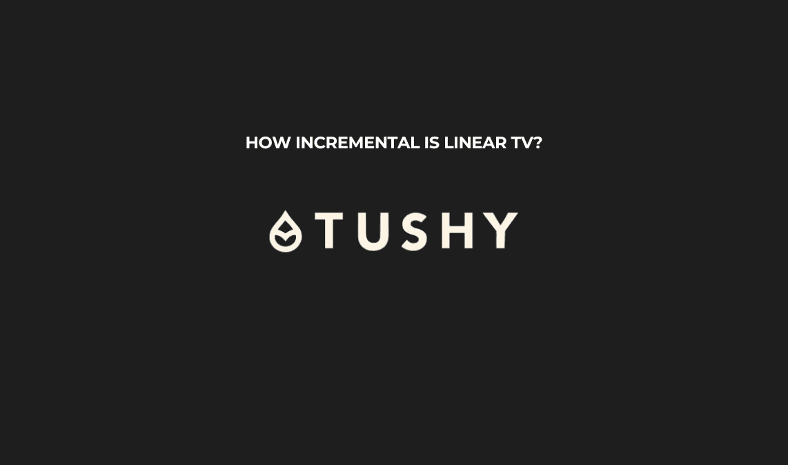 Tushy held linear TV out of its markets for 28 days. Revenue dropped where it went dark.