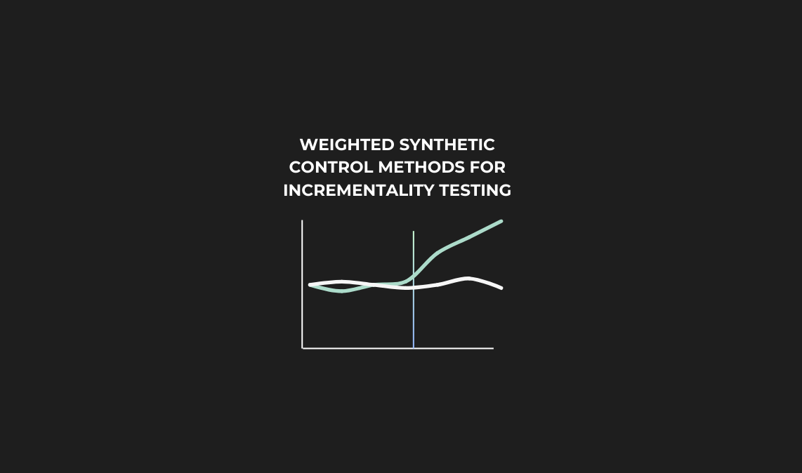A Practitioner's Guide to Weighted Synthetic Control Methods for Incrementality Testing